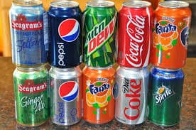 Soft Drinks -Fanta orange-Coca Cola-Mirinda-Pepsi etc -
